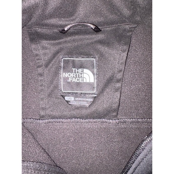 North Face Apex Bionic Jacket Mens Large Black TNF Soft Shell - Picture 4 of 8